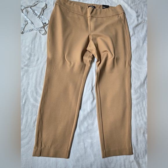 Express Pants - Express Tan Straight Leg Pants